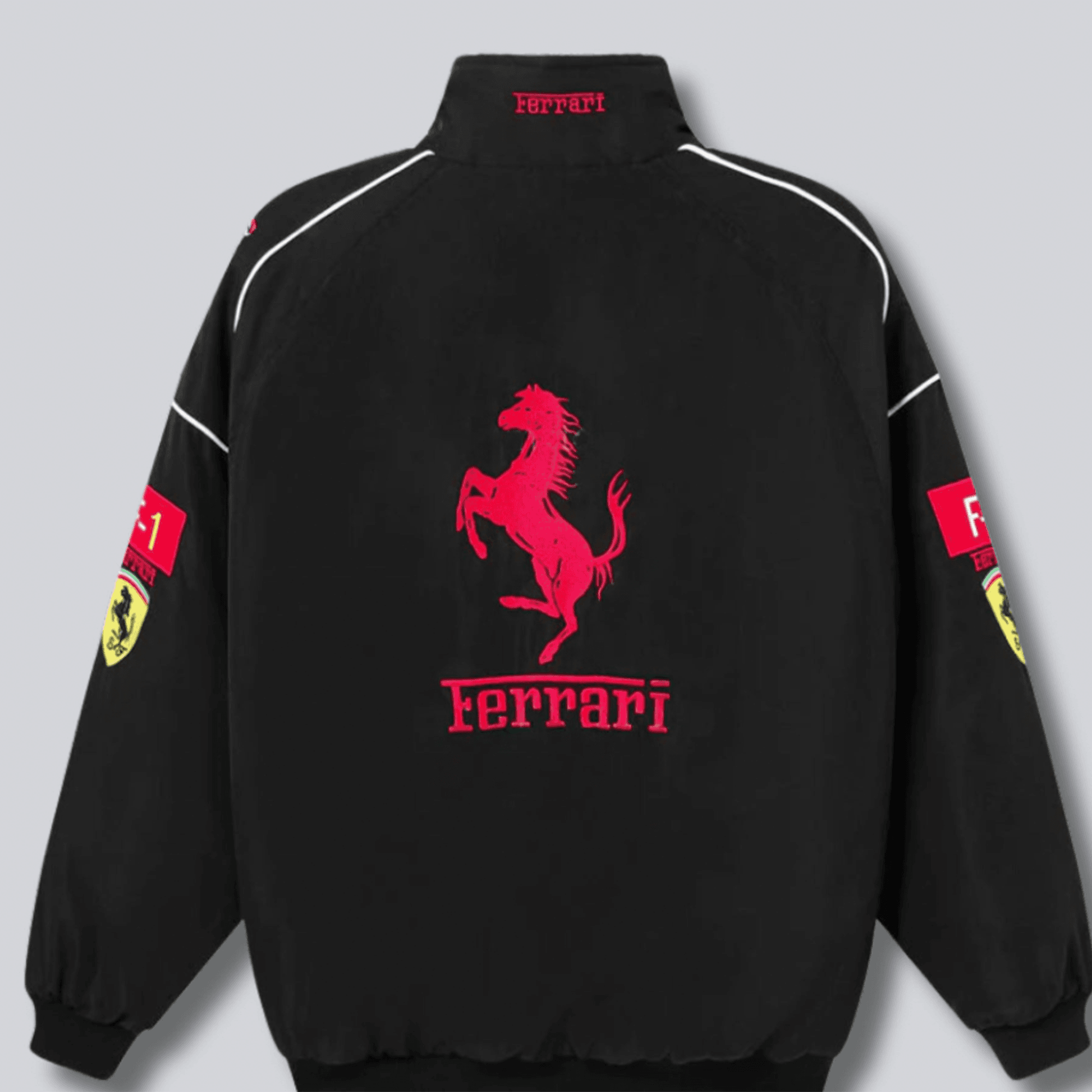 Ferrari F1 Vintage black Jacket | Speed Racewear