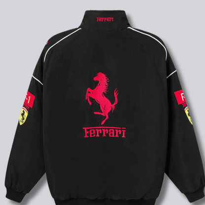 Ferrari F1 Vintage black Jacket | Speed Racewear