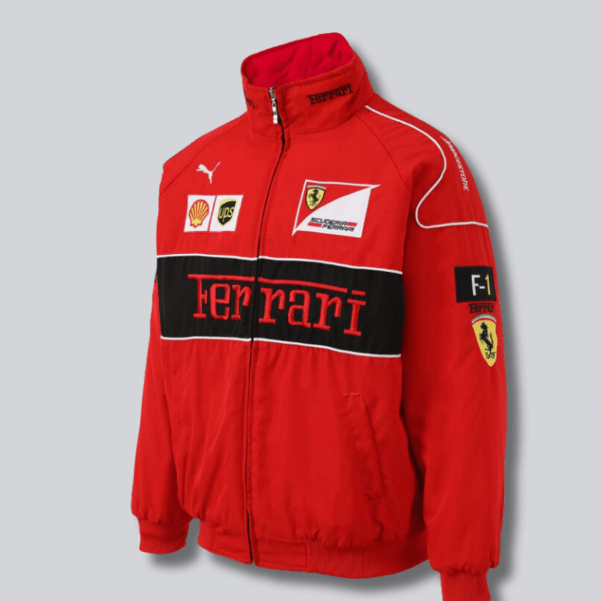 Ferrari F1 Vintage Red Jacket | Speed Racewear
