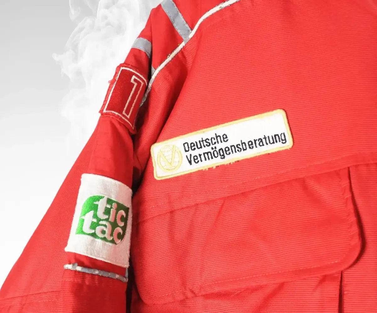 Michael Schumacher Embroidered Vintage Ferrari Shell Jacket | Speed Racewear