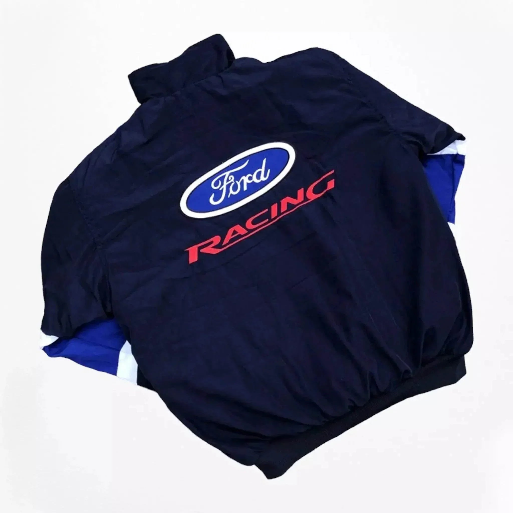 Vintage Ford F1 Racing Embroidered Bomber Jacket | Speed Racewear