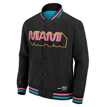 Formula 1 Miami Sateen Jacket | Speed Racewear