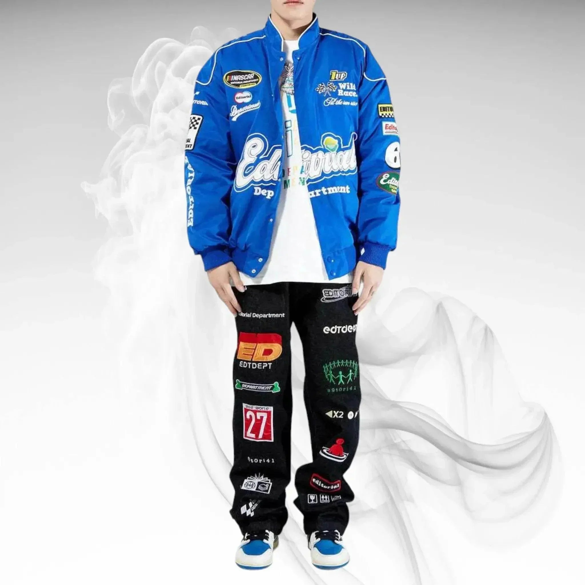 Formula One Racing Embroidered Jacket | Speed Racewear