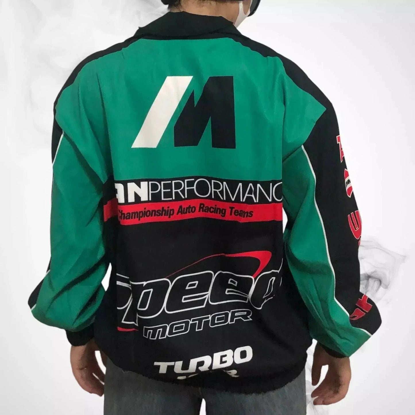 Speed Motor Green racing f1 jacket | Speed Racewear