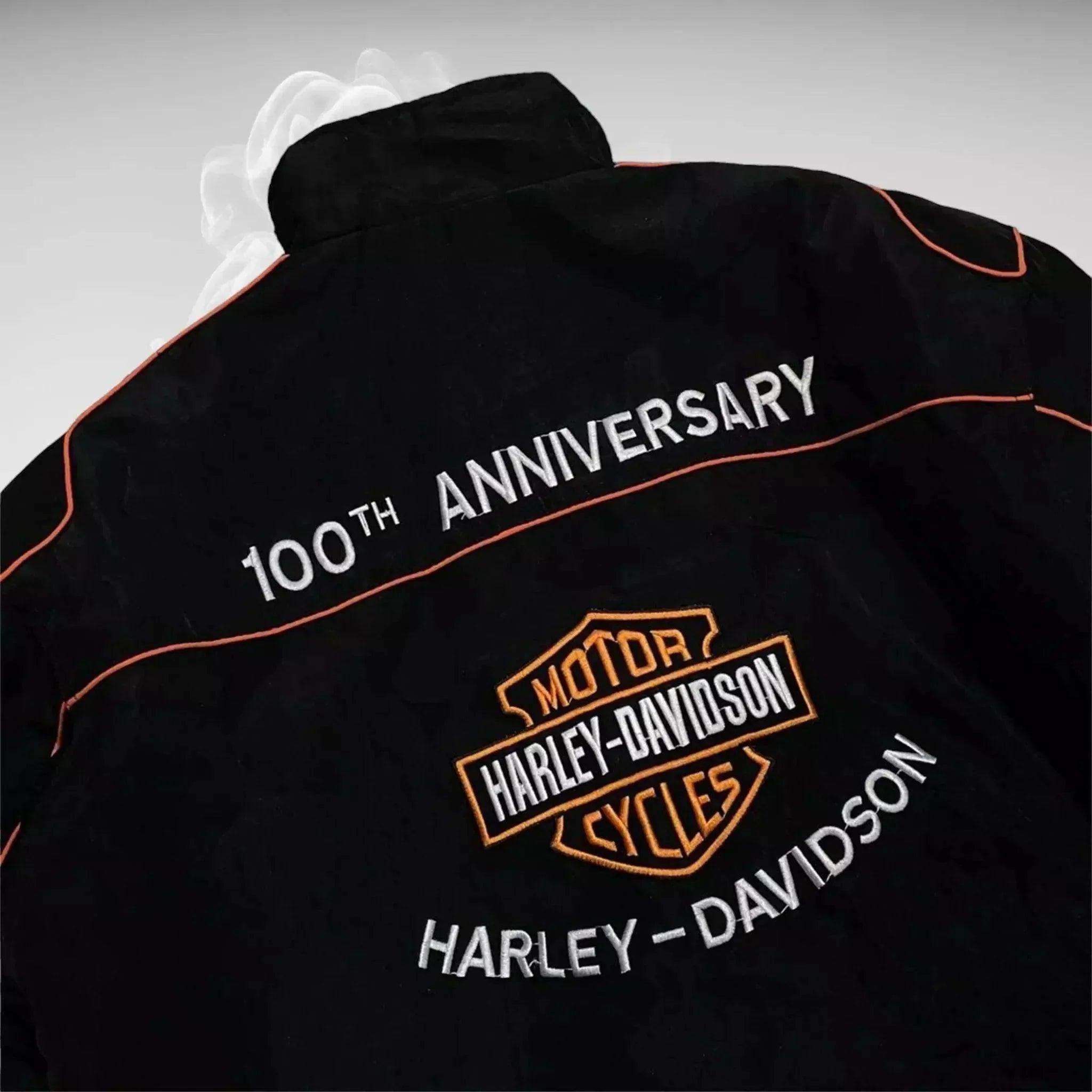 Exclusive Limited Edition Harley Davidson Retro F1 Racing Jacket | Speed Racewear