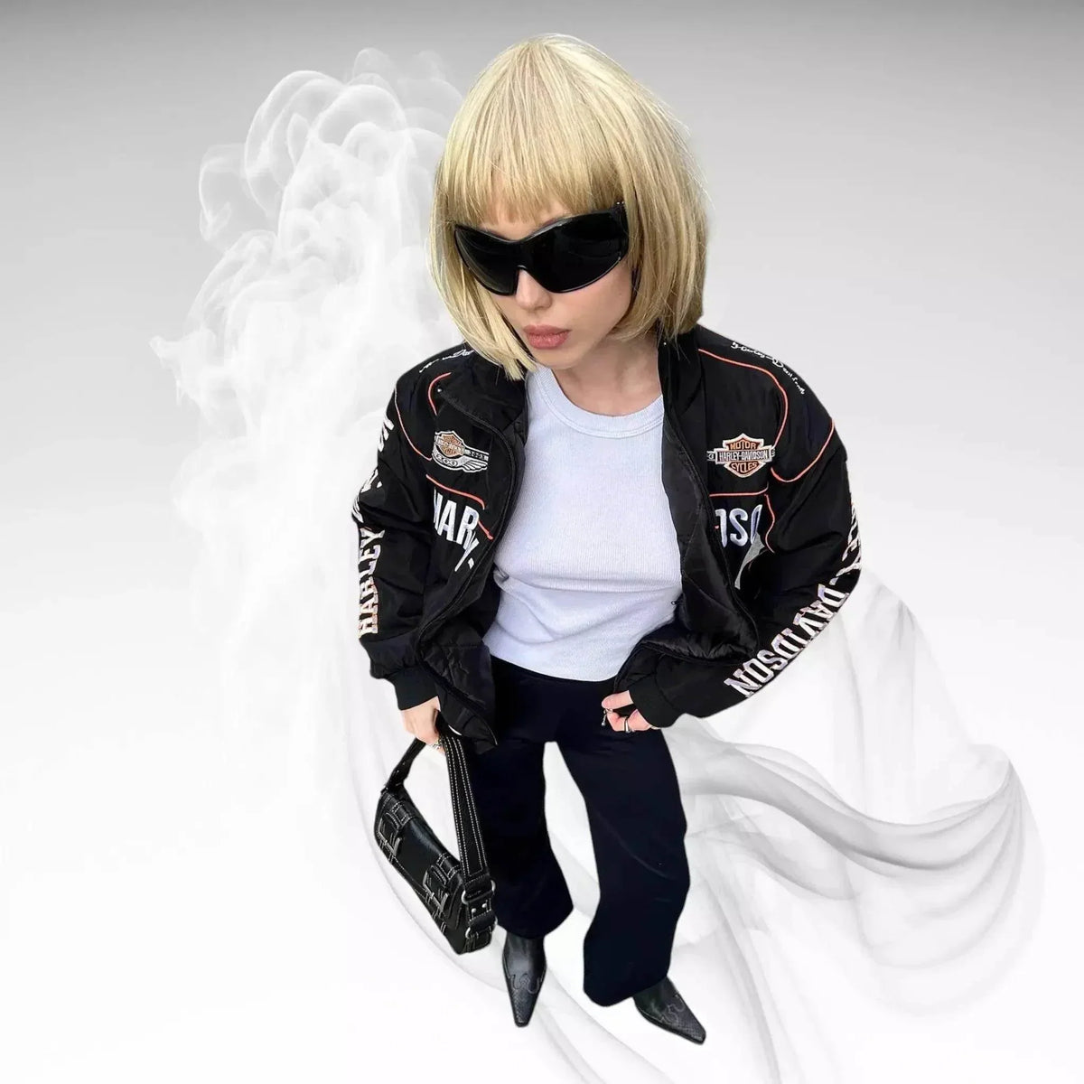 Exclusive Limited Edition Harley Davidson Retro F1 Racing Jacket | Speed Racewear