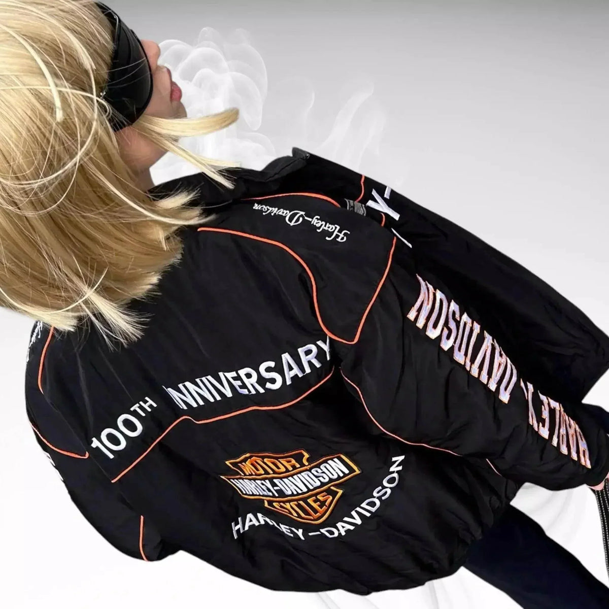 Exclusive Limited Edition Harley Davidson Retro F1 Racing Jacket | Speed Racewear