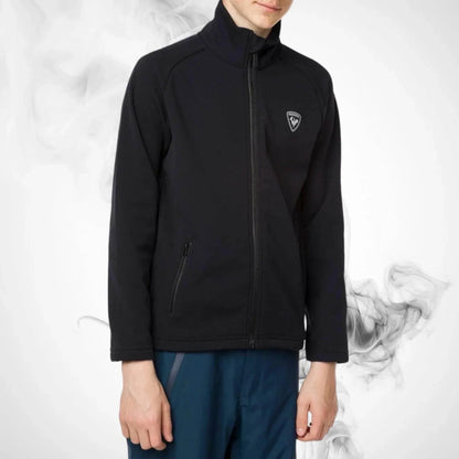Ski Hoodie ROSSIGNOL Boy Fz Clim Black - 2020/21 | Speed Racewear