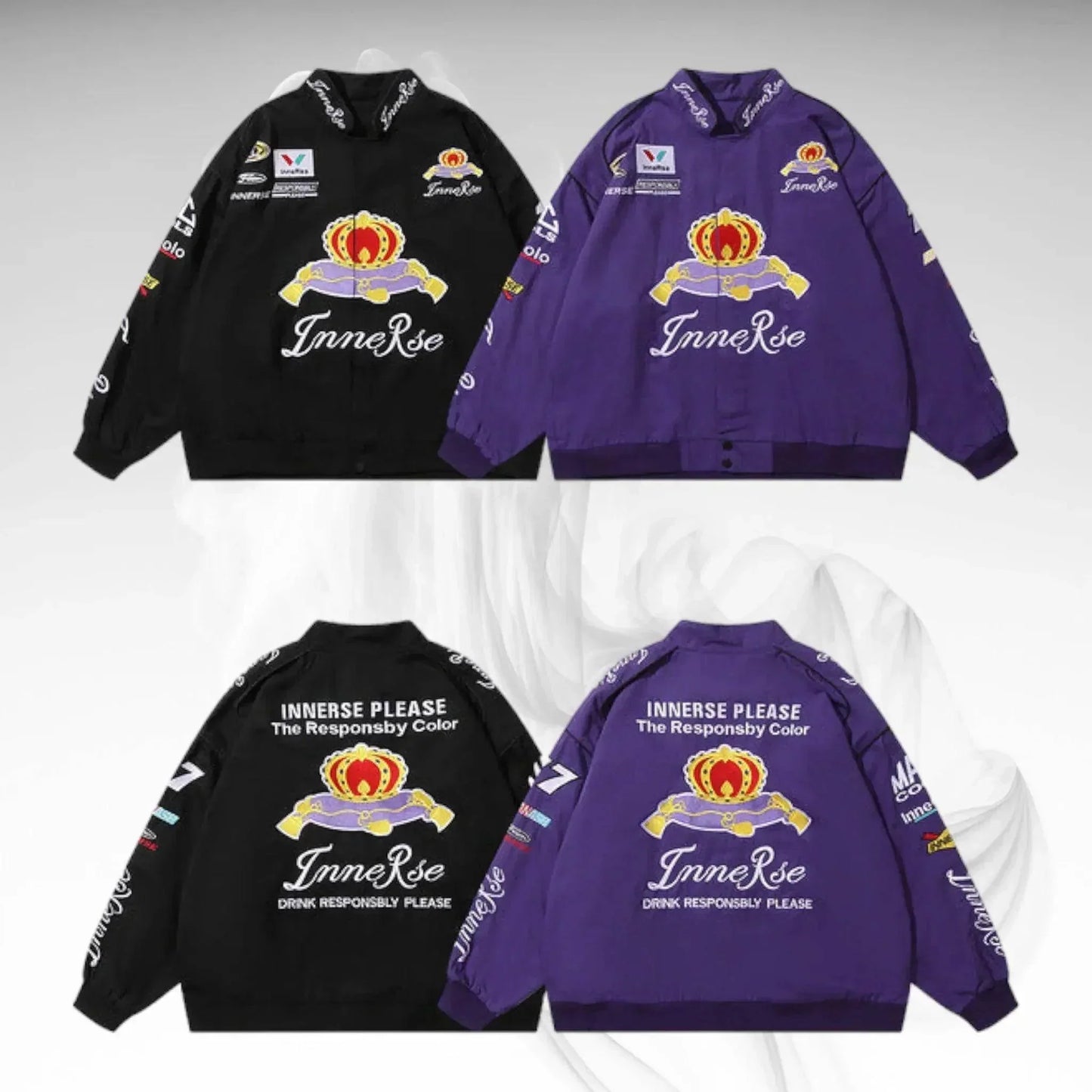 Innerse Nascar Racing Embroidered Jacket | Speed Racewear