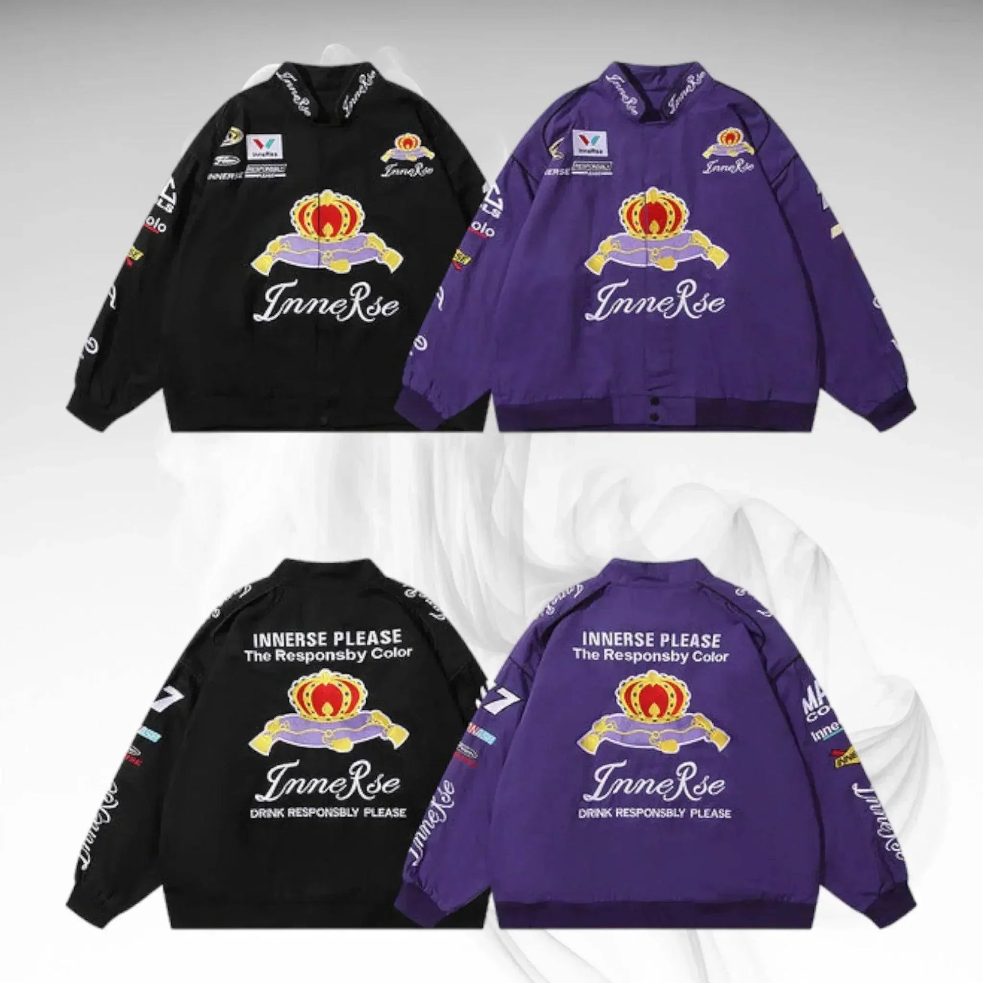 Innerse Nascar Racing Embroidered Jacket | Speed Racewear