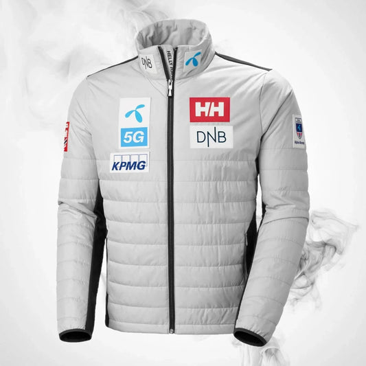 Ski Insulation Jacket Helly Hansen World Cup Insulator Jacket Ocean - 2023/24 | Speed Racewear