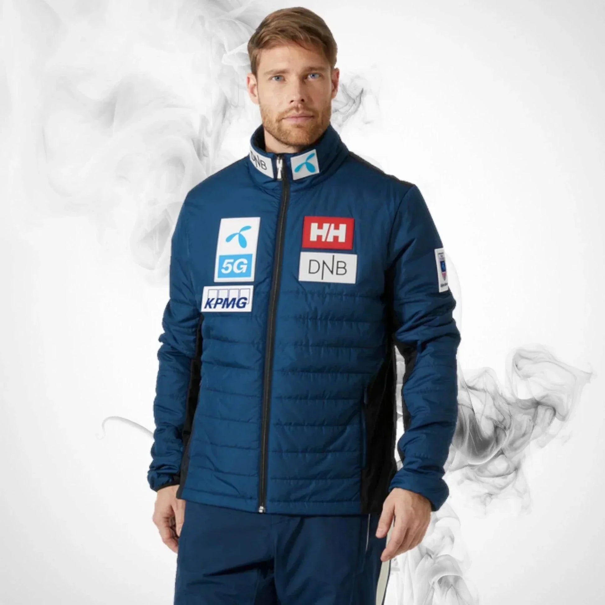 Ski Insulation Jacket Helly Hansen World Cup Insulator Jacket Ocean NSF - 2023/24 | Speed Racewear