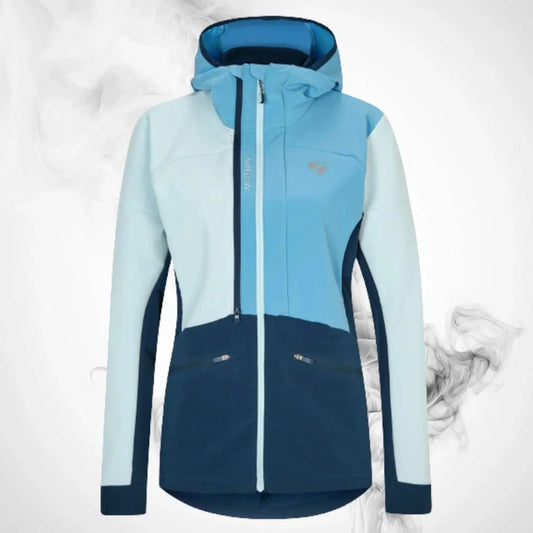 Ski Jacket Ziener Nasinah Lady Ice Morning Blue - 2023/24 | Speed Racewear