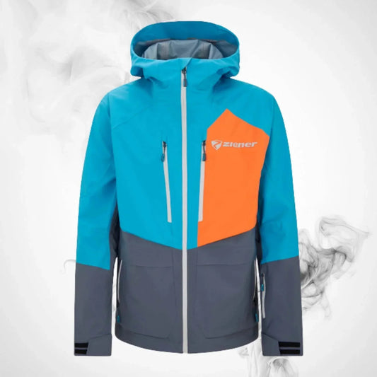Ski Jacket Ziener Trivor Lady Padded Carribean Ombre - 2023/24 | Speed Racewear