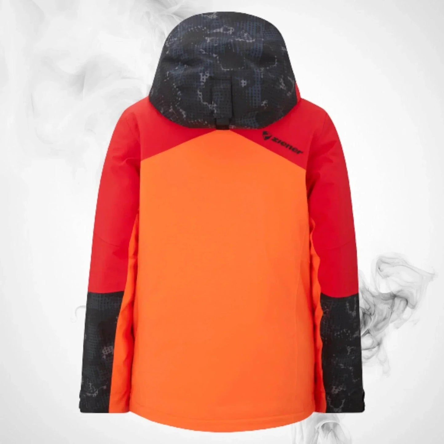 Ski Jacket Ziener Trivor Lady Padded Red Orange Pop - 2023/24 | Speed Racewear