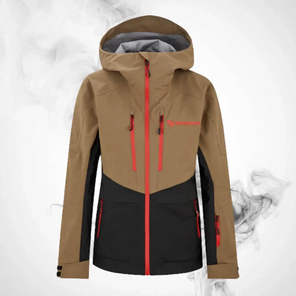 Ski Jacket Ziener Trivor Lady Padded Walnut Red - 2023/24 | Speed Racewear