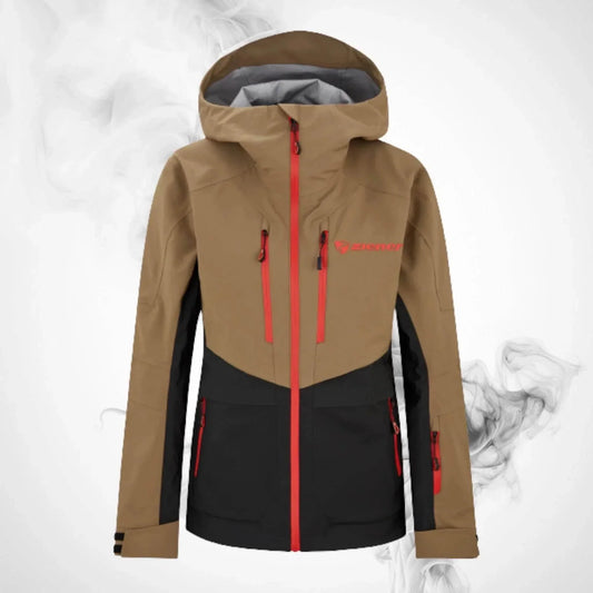 Ski Jacket Ziener Trivor Lady Padded Walnut Red - 2023/24 | Speed Racewear