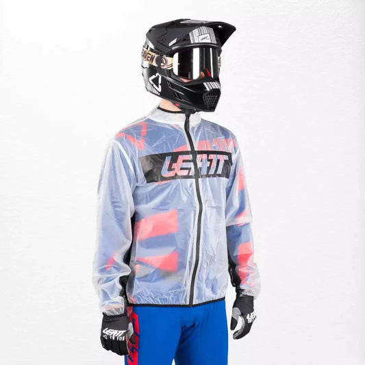 Leatt Race Cover Rain Jacket Translucent | Speed Racewear