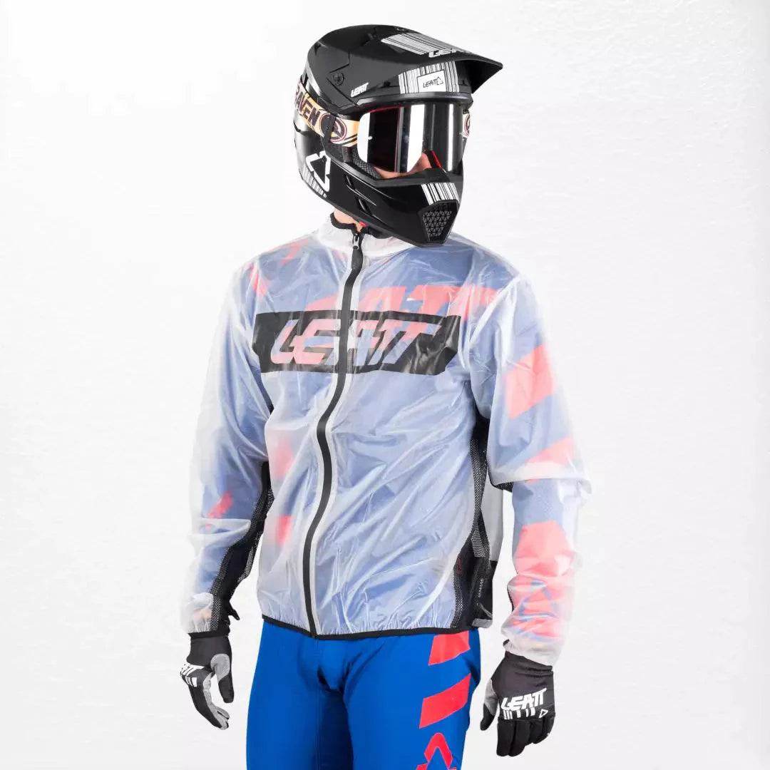 Leatt Race Cover Rain Jacket Translucent | Speed Racewear