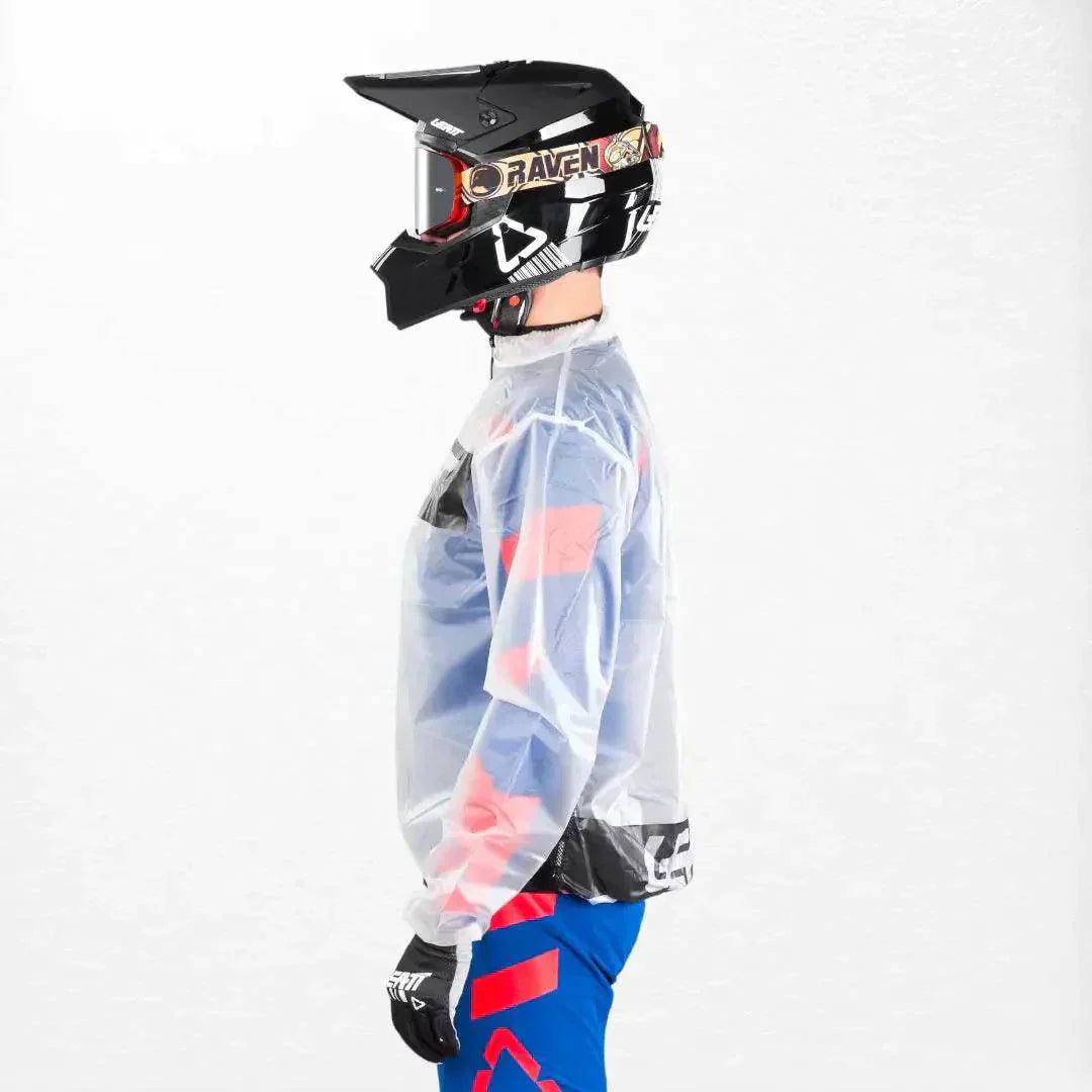 Leatt Race Cover Rain Jacket Translucent | Speed Racewear