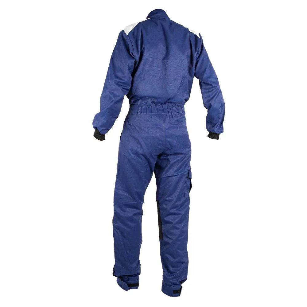 MECHANIC SUIT NAVY-SILVER CLOUD | Speed Racewear