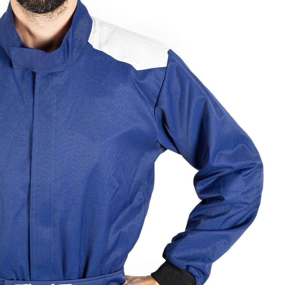 MECHANIC SUIT NAVY-SILVER CLOUD | Speed Racewear