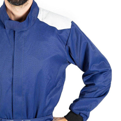 MECHANIC SUIT NAVY-SILVER CLOUD | Speed Racewear