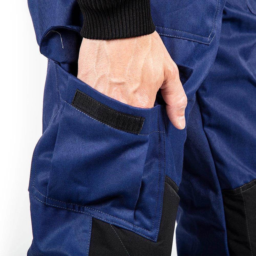 MECHANIC SUIT NAVY-SILVER CLOUD | Speed Racewear