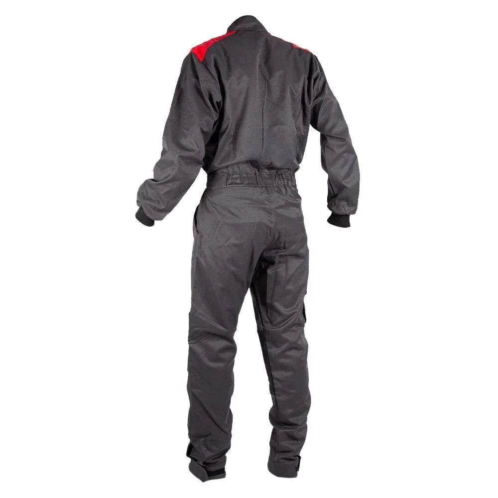 MECHANIC SUIT ANTRACITE-RED | Speed Racewear