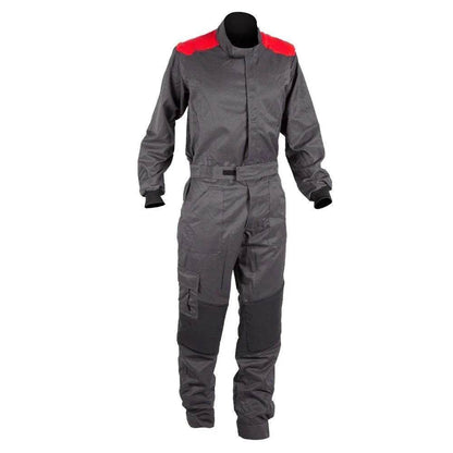MECHANIC SUIT ANTRACITE-RED | Speed Racewear