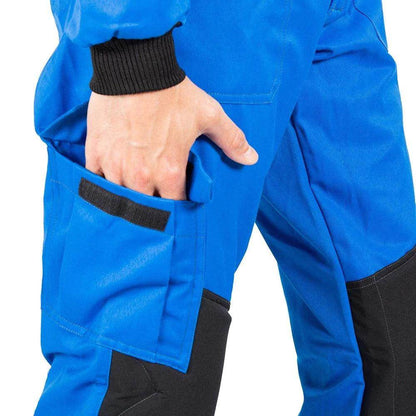MECHANIC SUIT DAZZLING BLUE-BLACK | Speed Racewear