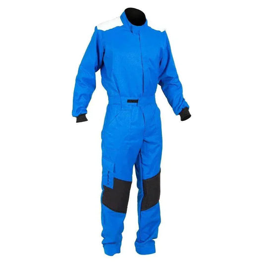 MECHANIC SUIT DAZZLING BLUE-WHITE | Speed Racewear