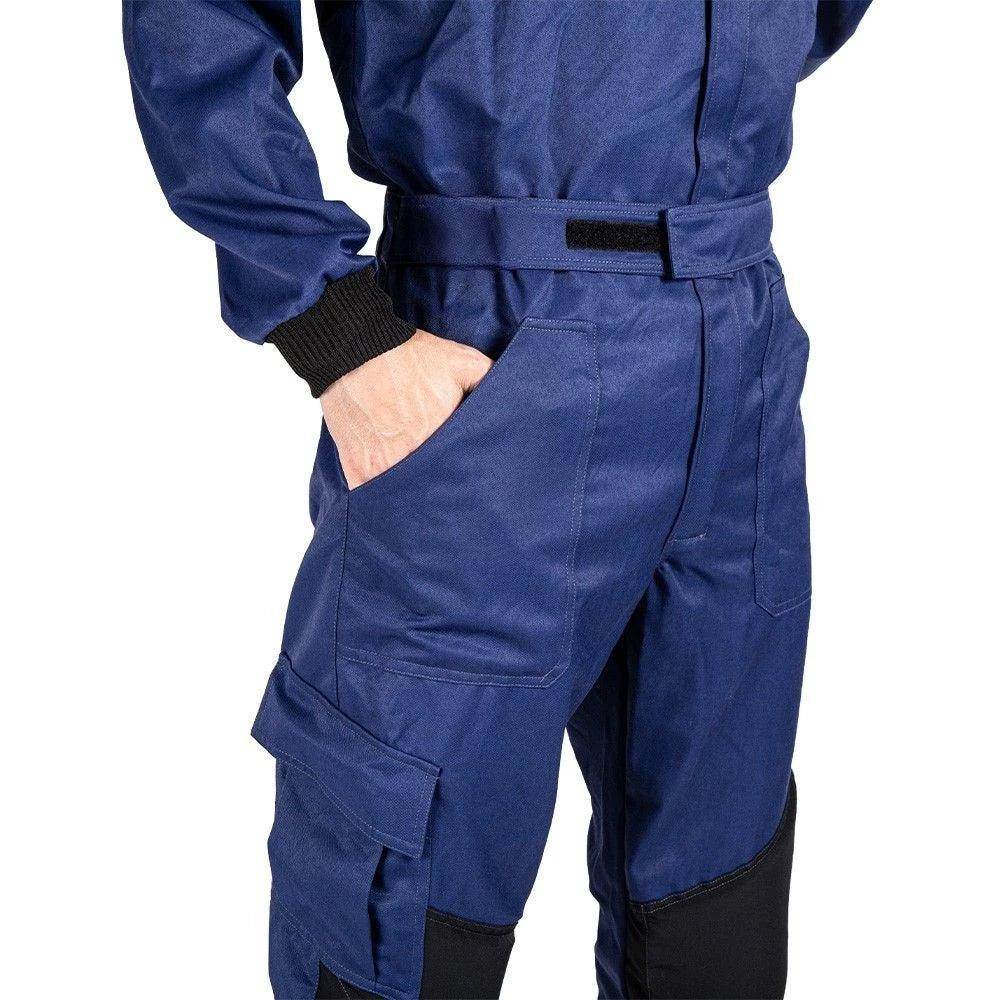 MECHANIC SUIT NAVY-FLUOR YELLOW | Speed Racewear