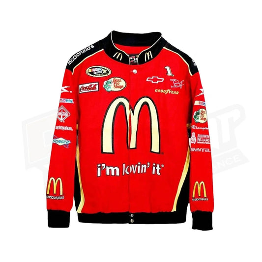 McDonald's Vintage Racing Embroidered Performance F1 Bomber Jacket | Speed Racewear