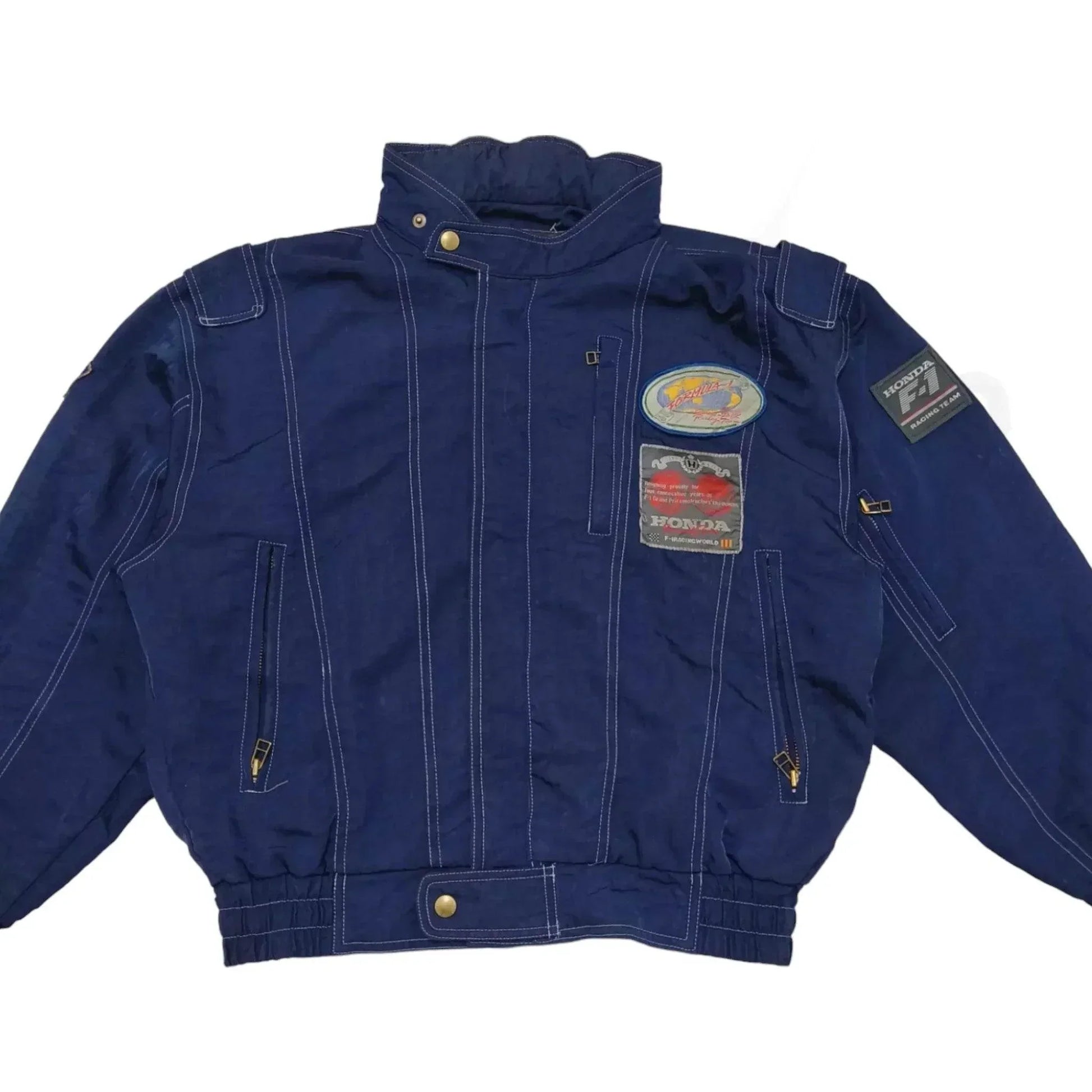 McLaren Ayrton Senna Marlboro Vintage F1 Racing Jacket | Speed Racewear
