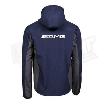 Mercedes AMG SoftShell Racing Jacket With Hoodie | Speed Racewear