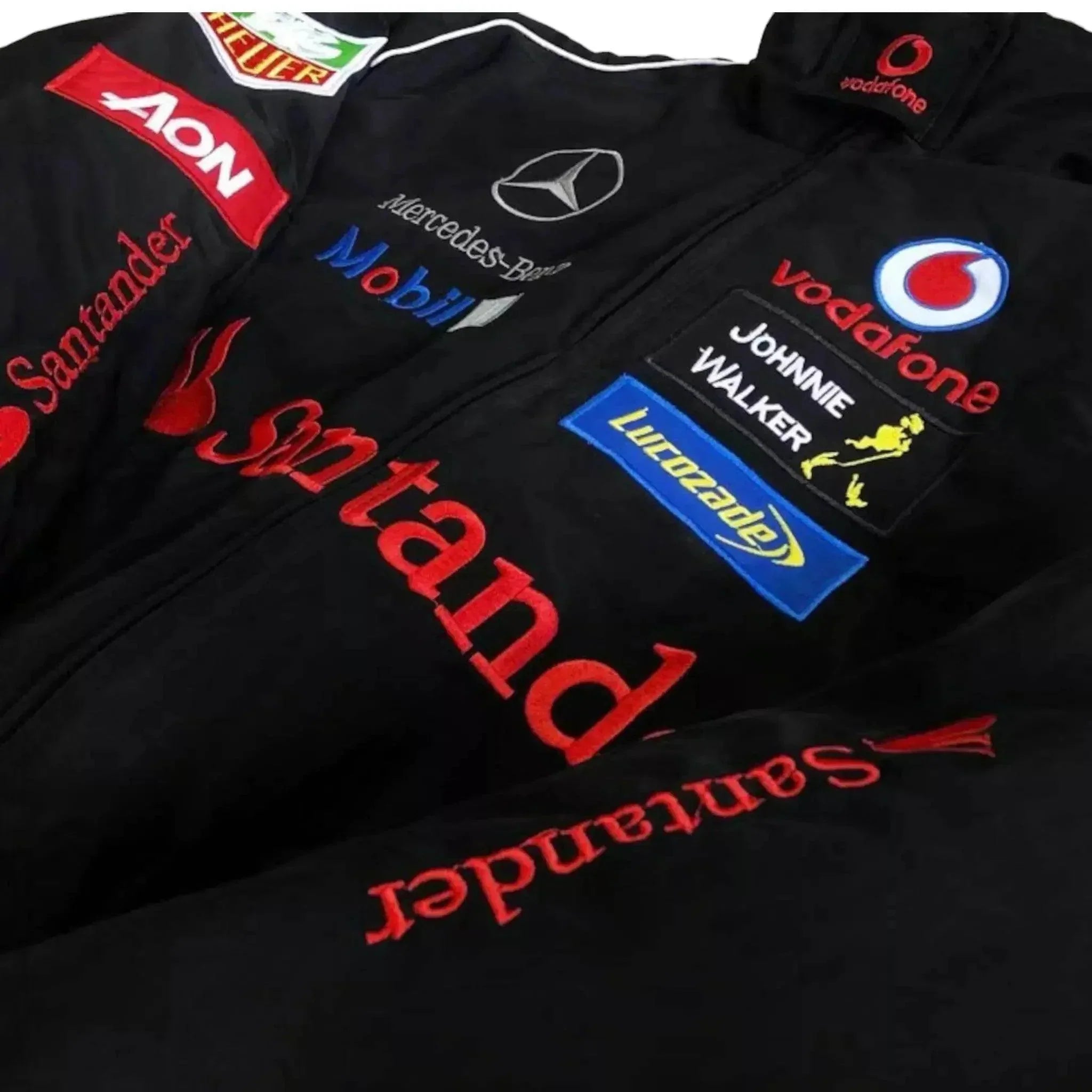 Mercedes AMG F1 Y2K Racing Bomber Style Jacket | Speed Racewear