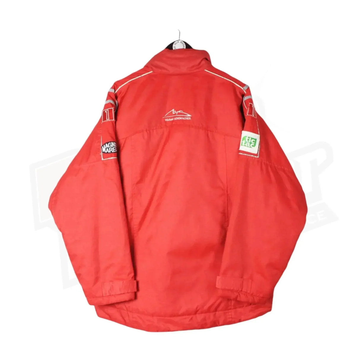Michael Schumacher Embroidered Vintage Ferrari Shell Jacket | Speed Racewear