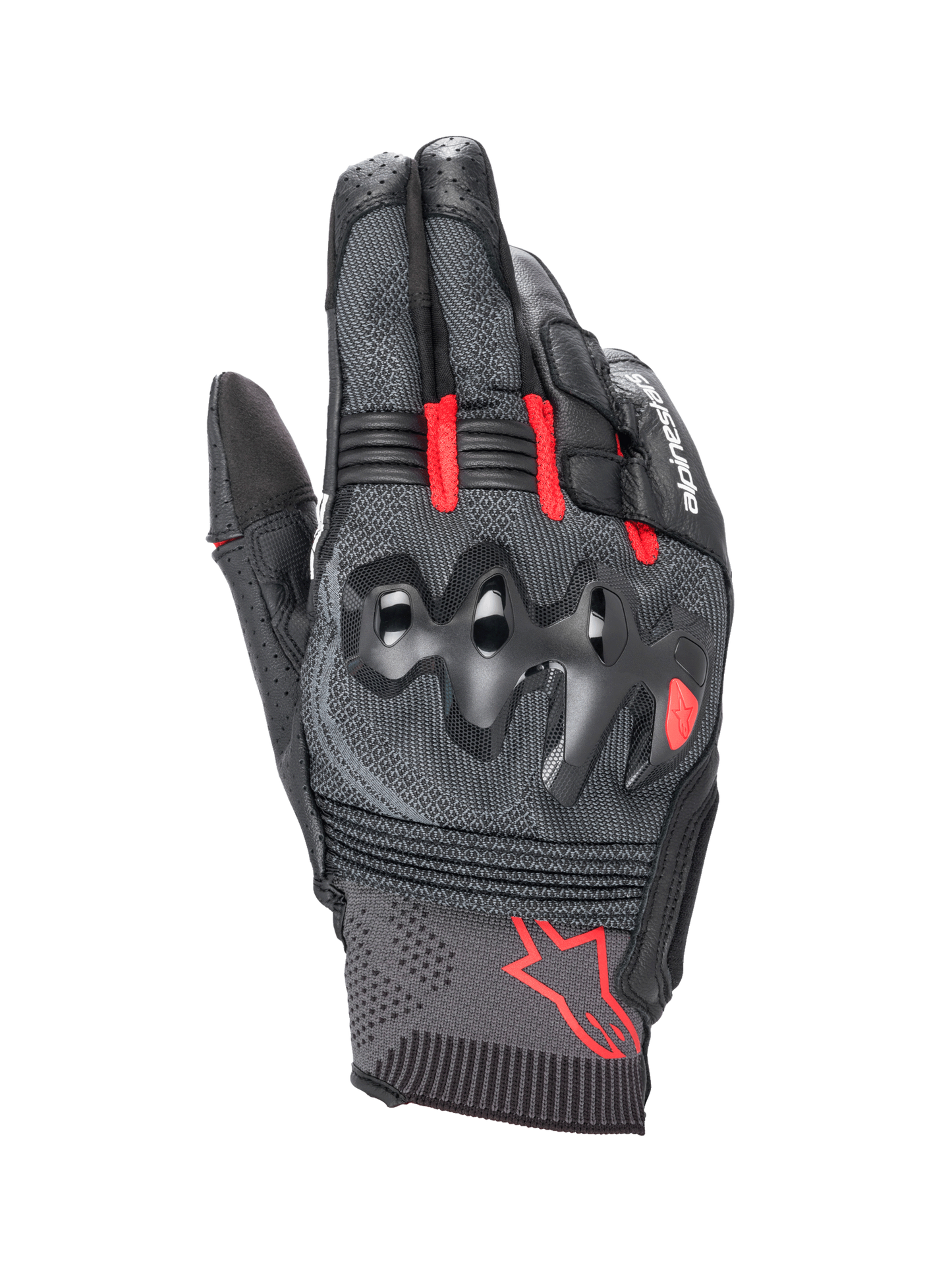 Alpinestars Morph Sport Gloves Black/Bright Red motorcycle gloves – image 1