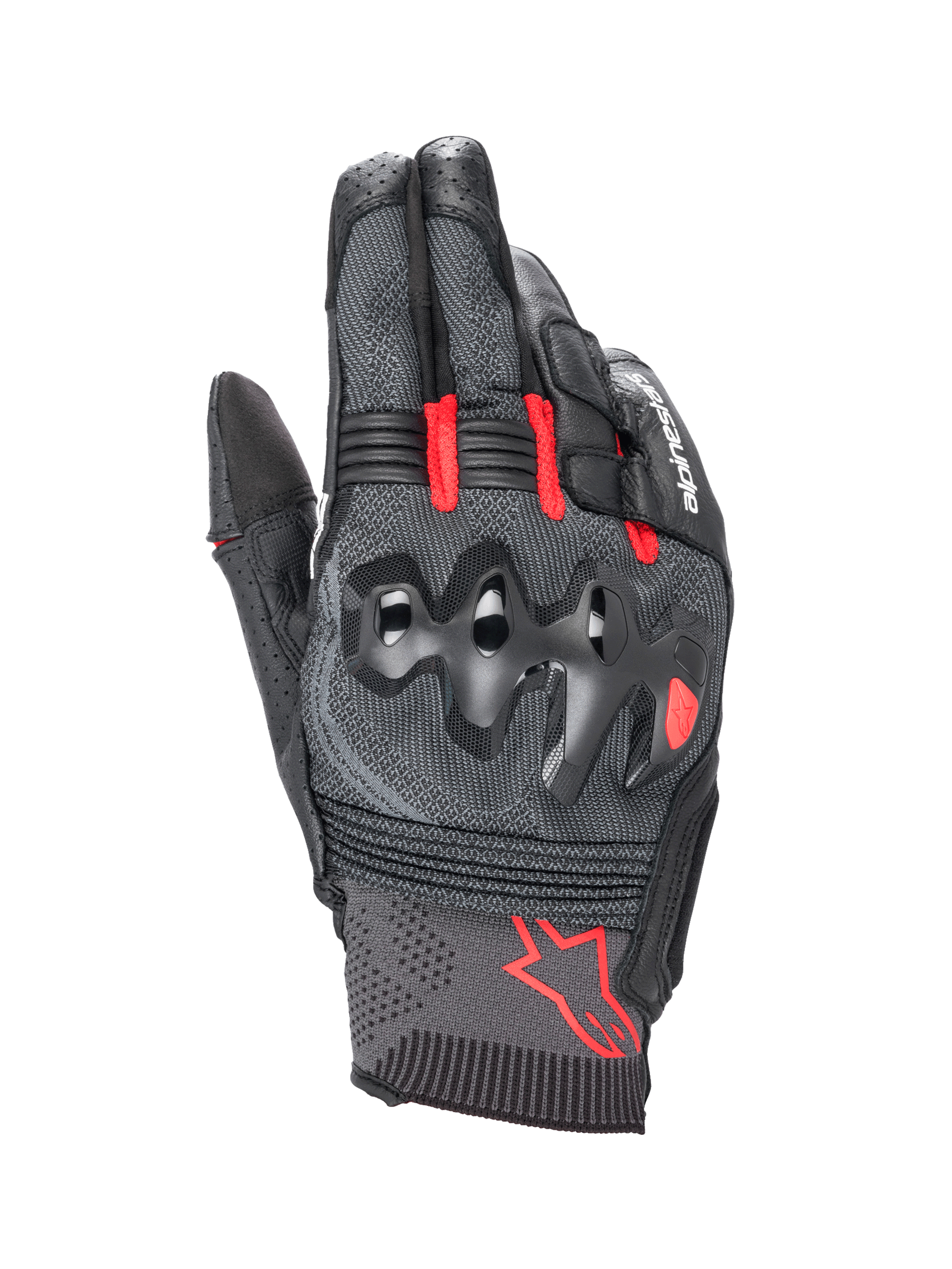 Alpinestars Morph Sport Gloves Black/Bright Red motorcycle gloves – image 1