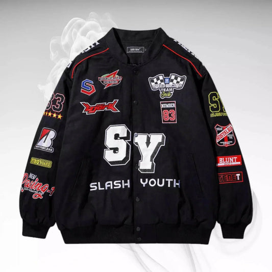 SLASH YOUTH RACING EMBROIDERED JACKET | Speed Racewear
