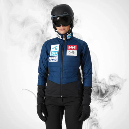 Ski Insulation Jacket Helly Hansen World Cup Insulator Jacket Ocean NSF - 2023/24 | Speed Racewear