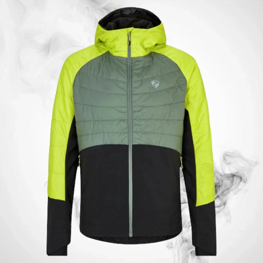 Ski Jacket Ziener Nakos Man Bitter Lemon Green Mud - 2023/24 | Speed Racewear