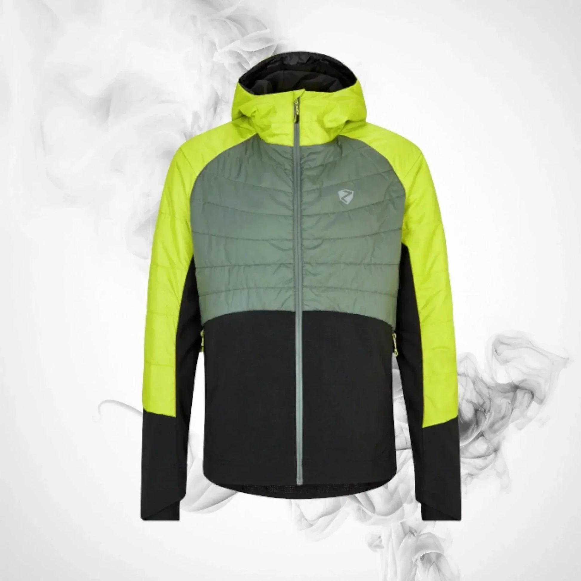 Ski Jacket Ziener Nakos Man Bitter Lemon Green Mud | Speed Racewear