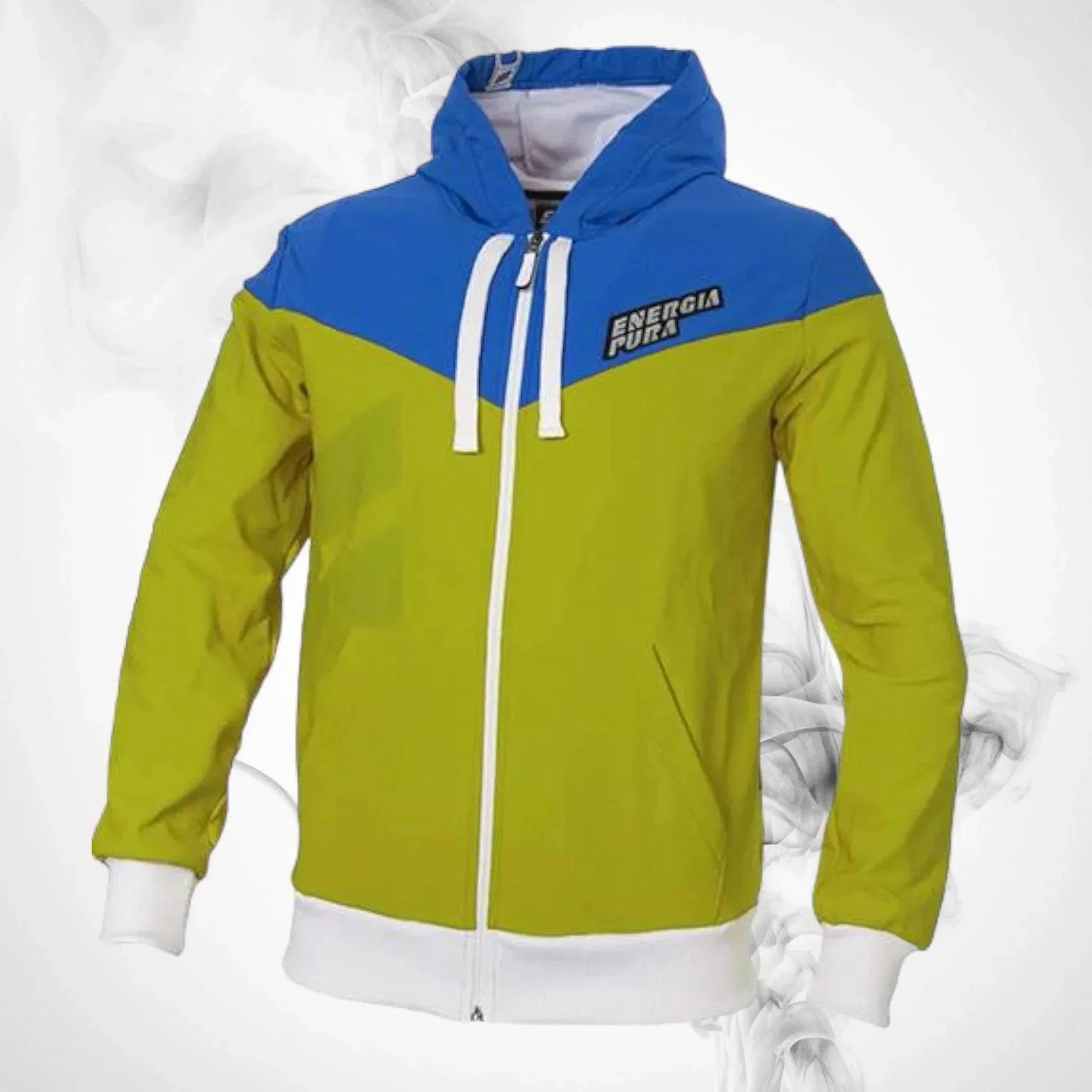 Ski Softshell ENERGIAPURA Felpa Tip Junior Acid Green/Turquoise - 2021/22 | Speed Racewear