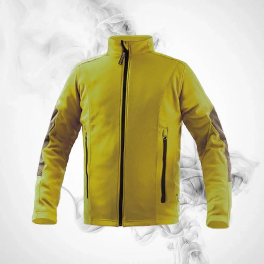 Ski Softshell ENERGIAPURA Giubbino Gardena Color Yellow Junior - 2021/22 | Speed Racewear