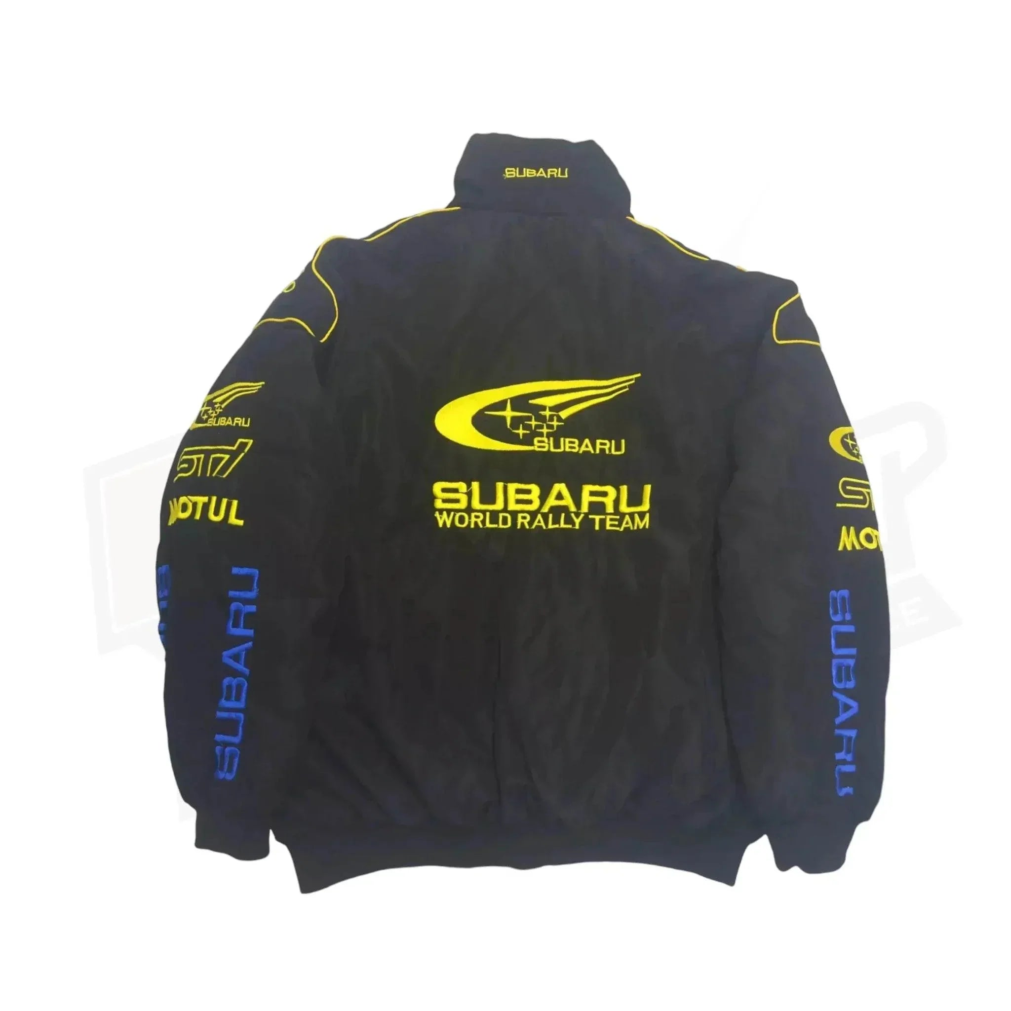 Subaru F1 Racing Y2K Embroidered Bomber Jacket | Speed Racewear