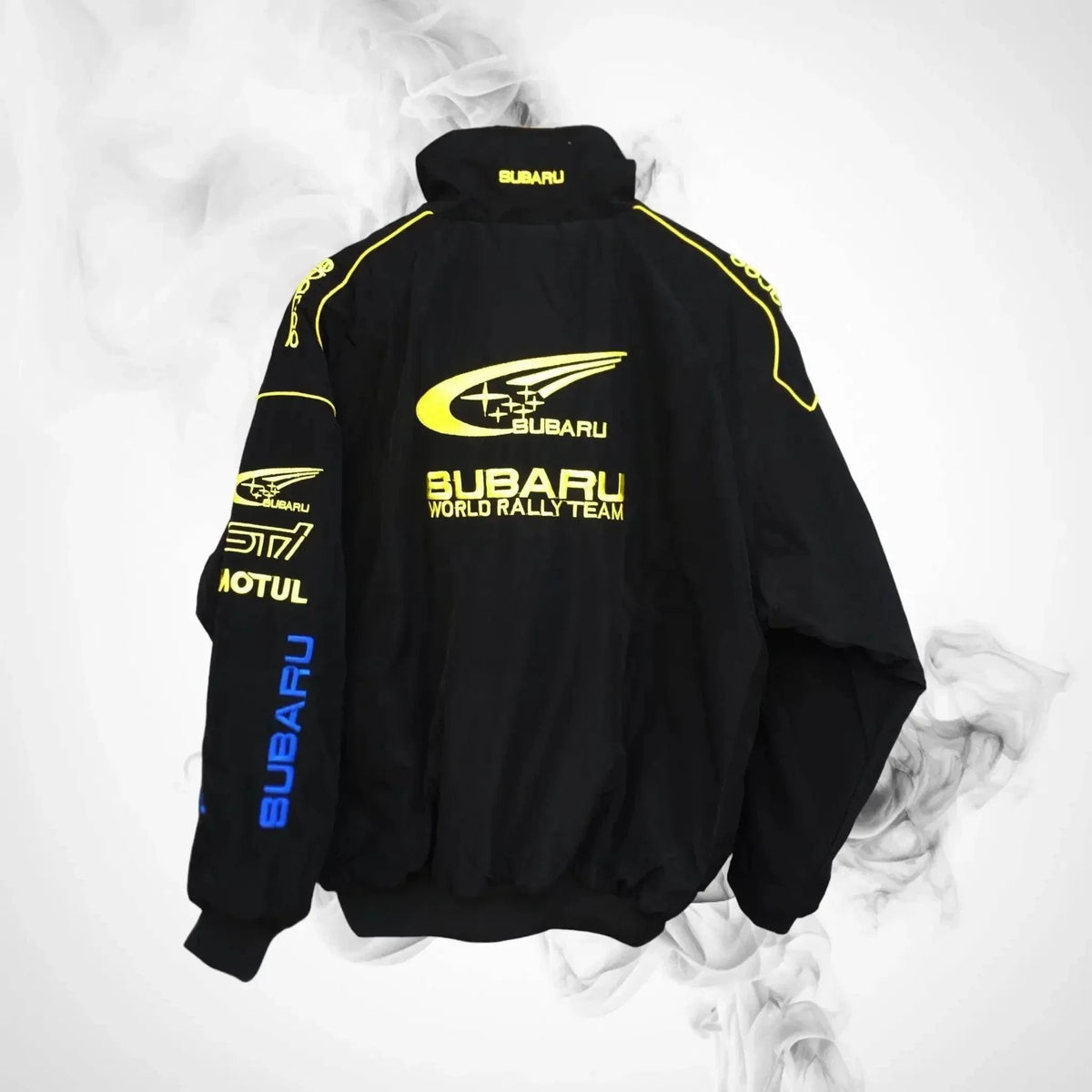 Subaru Racing Vintage Zip Up Unisex Jacket | Speed Racewear