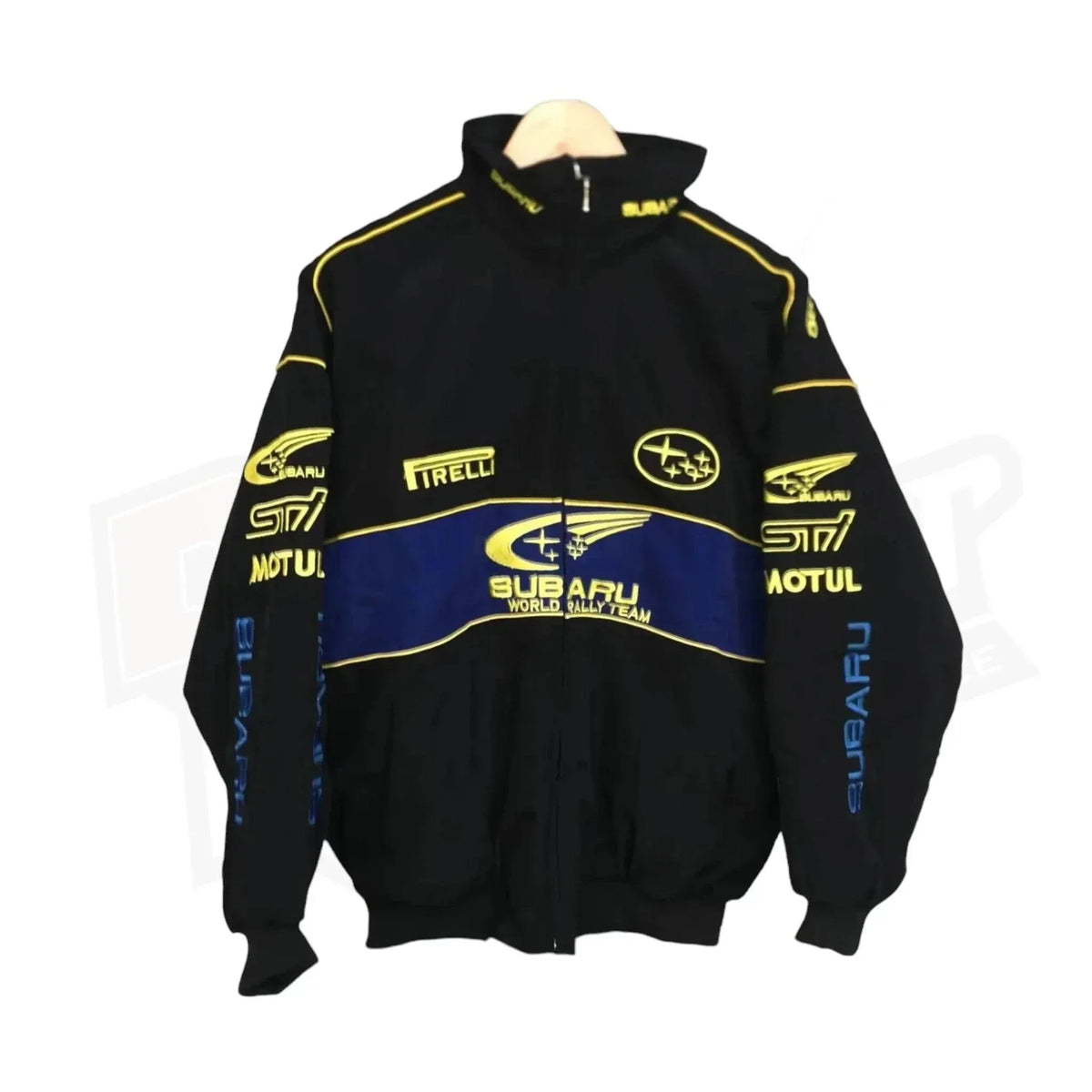 Subaru Racing Vintage Zip Up Unisex Jacket | Speed Racewear