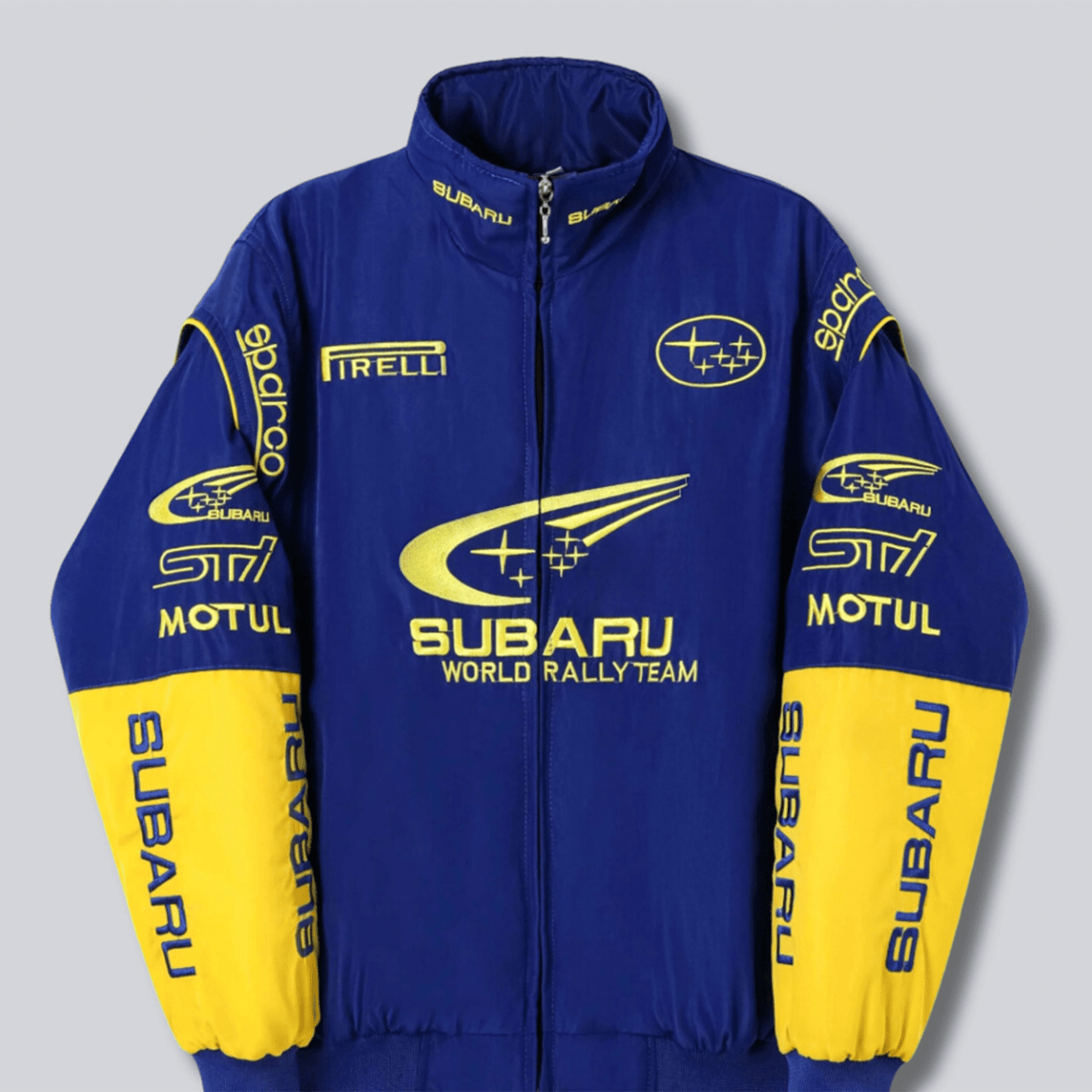 Subaru Rally Vintage Blue Jacket | Speed Racewear